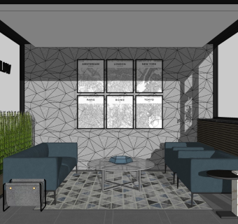 精品客厅设计家具模型 (43)